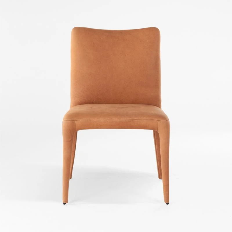Zanni Camel Leather Dining Chair
