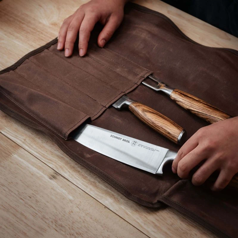 Schmidt Brothers ® Zebra 4-Piece Carving Set