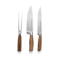 Schmidt Brothers ® Zebra 4-Piece Carving Set