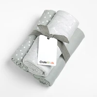 Zen Organic Baby Swaddle Blankets