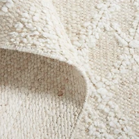 Zermatt Wool Handwoven Beige Area Rug 10'x14'