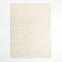 Zermatt Wool Handwoven Beige Area Rug 10'x14'