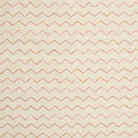 Ziggy Flatweave Wool and Cotton Pink Kids 12"x18" Rug Swatch