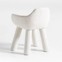 Ziggy White Upholstered Office Chair by Leanne Ford