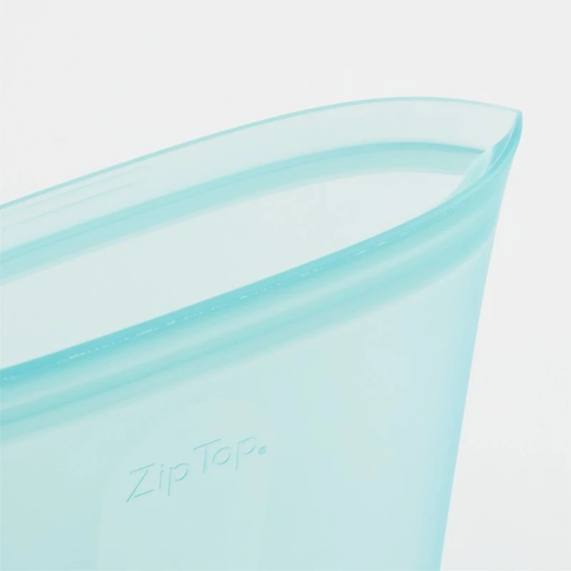 ZipTop Teal Reusable Sandwich Bags & Snack Bag, Set of 3