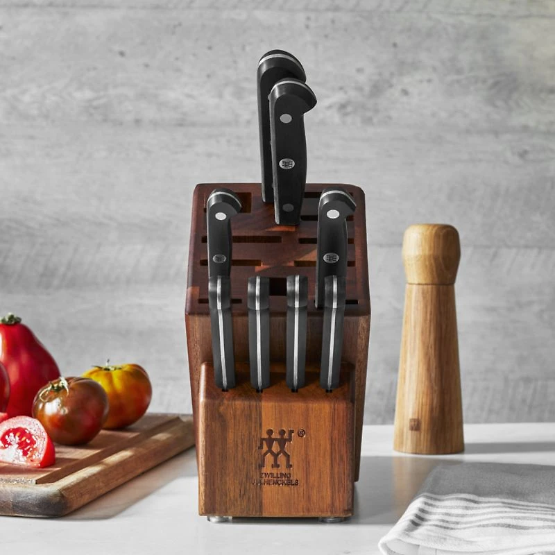 ZWILLING ® Gourmet 9-Piece Standing Standard Knife Set
