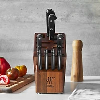 ZWILLING ® Gourmet 9-Piece Standing Standard Knife Set