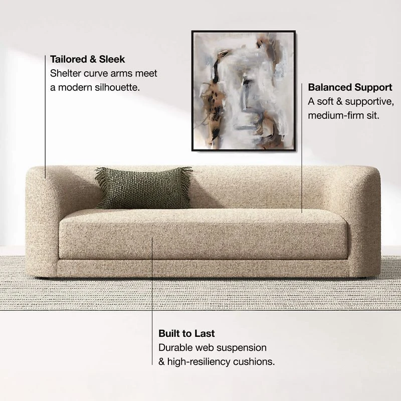 Contour 93" Sofa