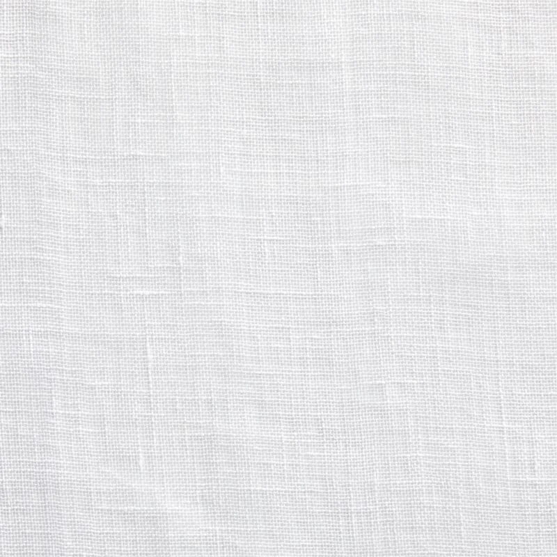 White European Flax ™-Certified Linen Sheer Window Curtain Panel 52"x84"