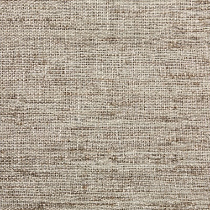 Trevino Warm Beige Cotton Silk Blend Window Curtain Panel 52"x84"