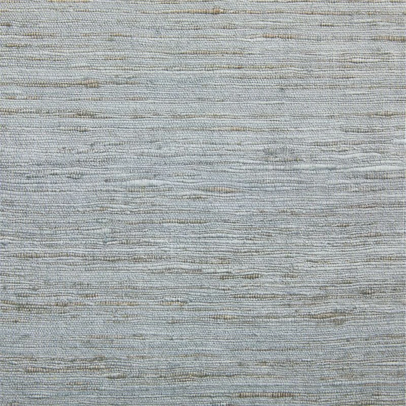 Trevino Mist Blue Cotton Silk Blend Window Curtain Panel 52"x84"