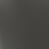 Lowe Smoke Grey Leather Dining Chair with Ebony Wood Legs, Set of 4