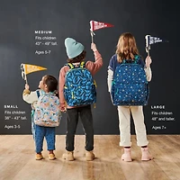 Soccer Print Medium Kids Backpack with Side Pockets