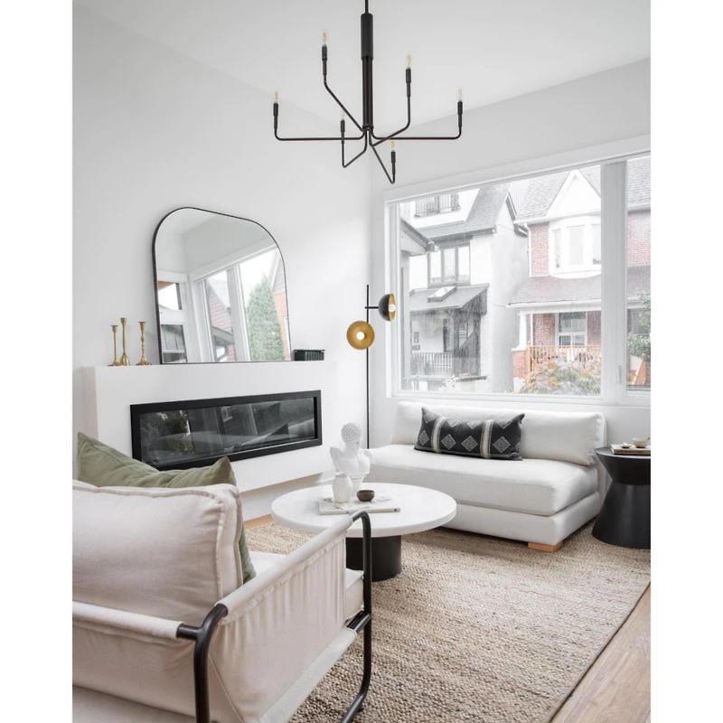 Clive 8-Arm Bronze Chandelier Light