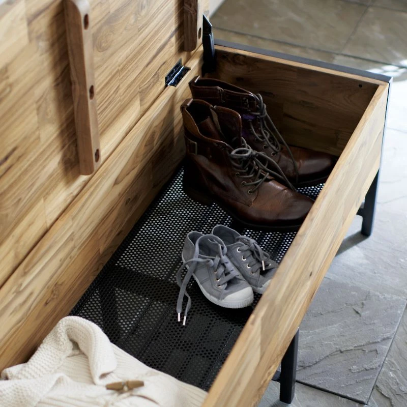 Teca Storage Trunk-Bench