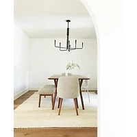 Clive 8-Arm Bronze Chandelier Light