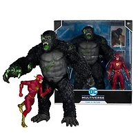 DC Multiverse Titano Megafig vs. Flash 7-Inch Scale Action Figure 2-Pack