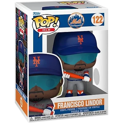 MLB Mets Francisco Lindor Funko Pop! Vinyl Figure #122