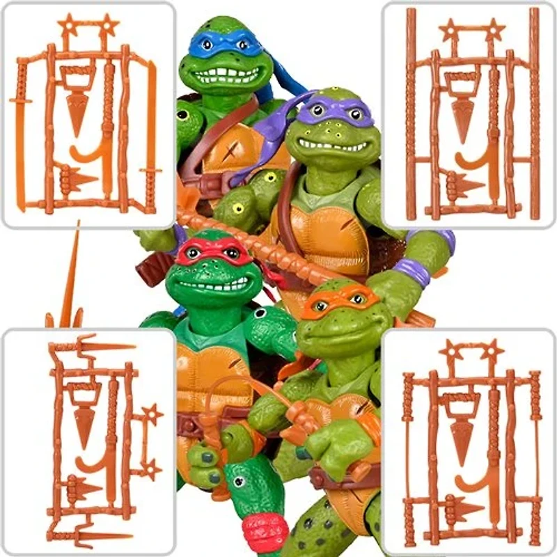 Teenage Mutant Ninja Turtles Original Classic Basic Action Figure Leonardo