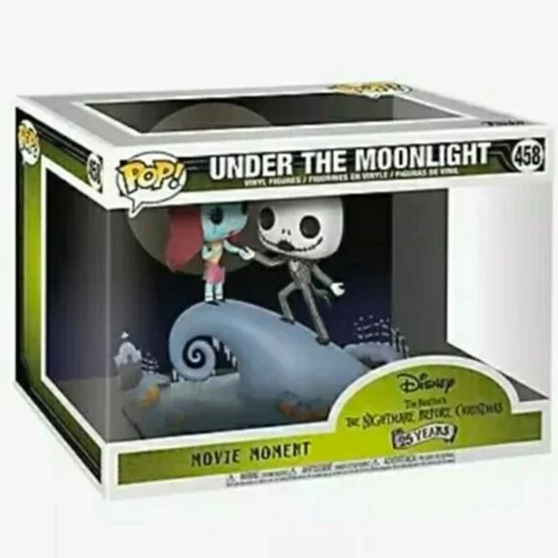 Nightmare Before Christmas Jack and Sally on the Hill Funko Pop! Vinyl Figure Movie Moments #458