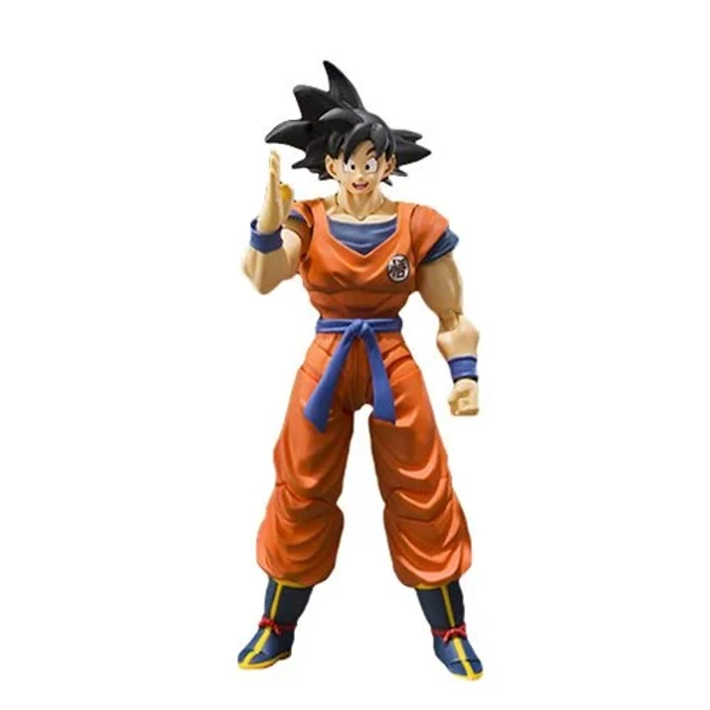 DRAGONBALL Z S.H. FIGUARTS ACTION FIGURE SON GOKU (A SAIYAN RAISED ON EARTH) 14CM