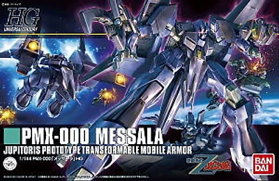 #157 PMX-000 Messala "Z Gundam", Bandai HGUC (Gundam  Model Kit)