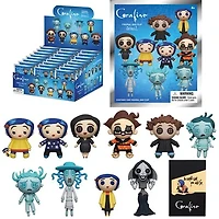 Coraline Series 2 3D Foam Bag Clip Display Case of 24