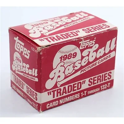 1989 Topps Traded Baseball Factory Set 132 Cards
