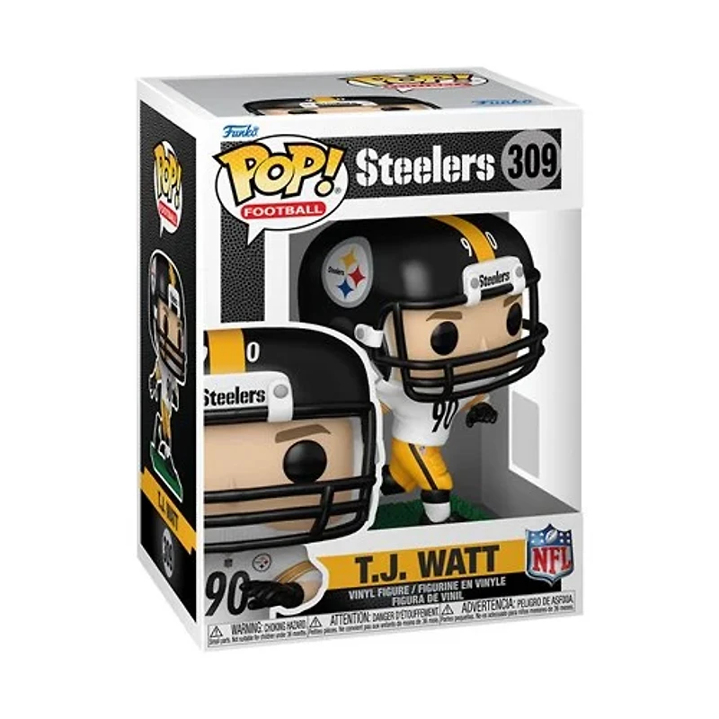 NFL Steelers T.J. Watt Funko Pop! Vinyl Figure #309