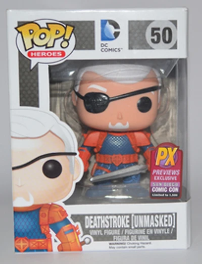 Deathstroke (Unmasked) [SDCC]