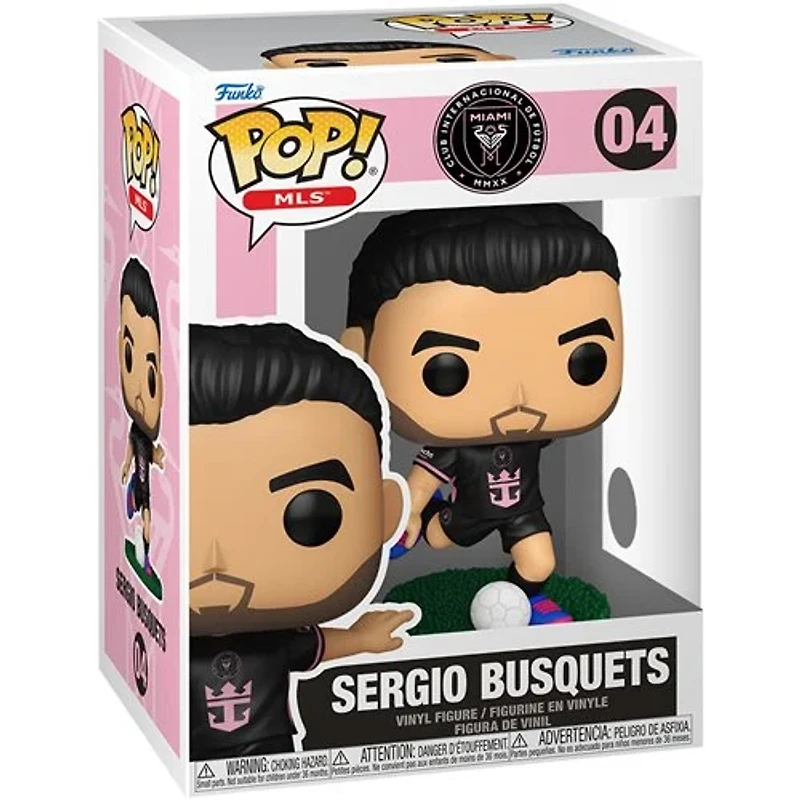 Soccer MLS Inter Miami Sergio Busquets (Away) Funko Pop! Vinyl Figure #04