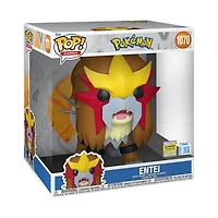 Pokemon Entei Jumbo 10-Inch Funko Pop! Vinyl Figure #1070 - 2025 Convention Exclusive