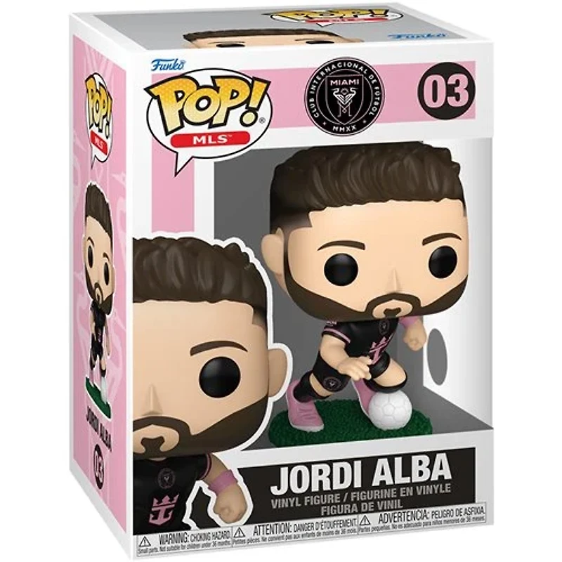 Soccer MLS Inter Miami Jordi Alba (Away) Funko Pop! Vinyl Figure #03