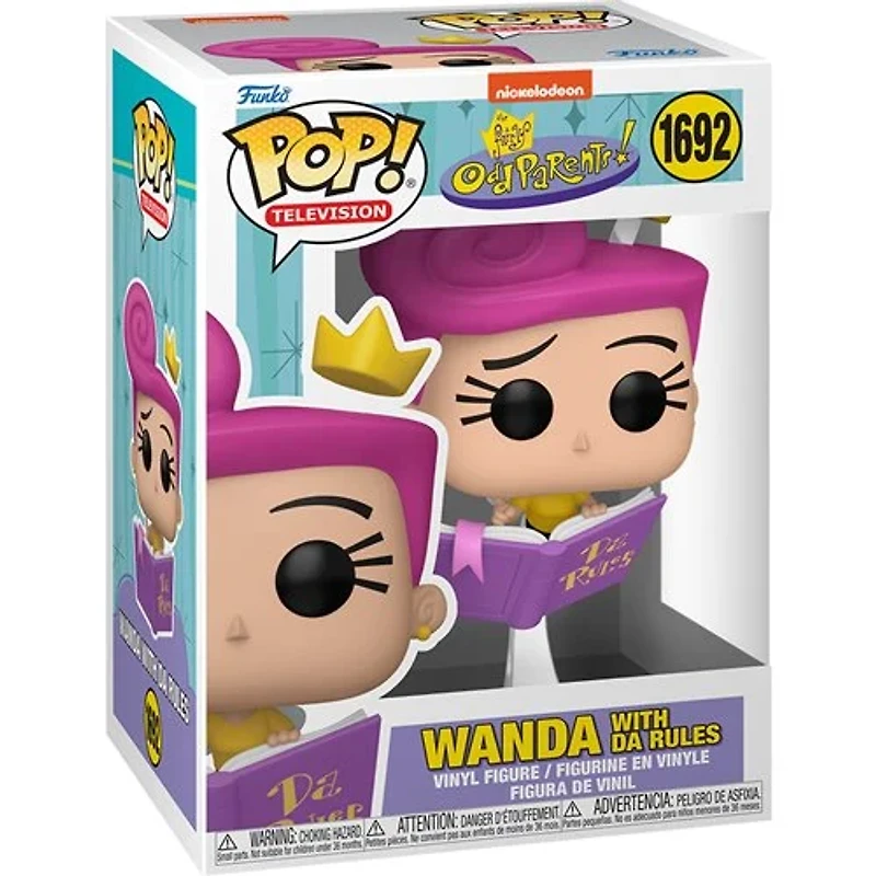The Fairly Odd Parents Wanda with Da Rules Funko Pop! Vinyl Figure #1692