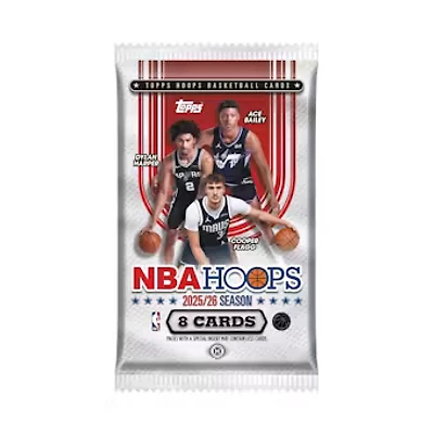 2025/26 Topps NBA Hoops Booster Pack