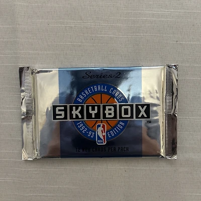 1992-93 Skybox NBA Series 2 Factory Sealed Pack