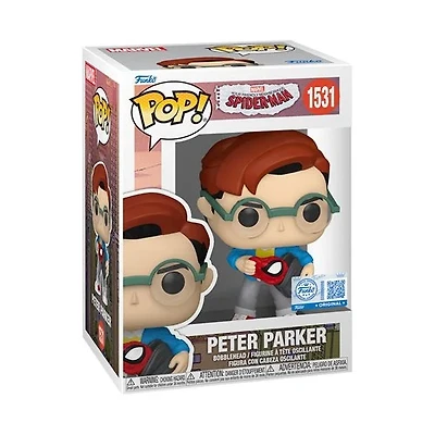 Your Friendly Neighborhood Spider-Man Peter Parker Funko Pop! Vinyl Figure #1531 - Entertainment Earth Exclusive