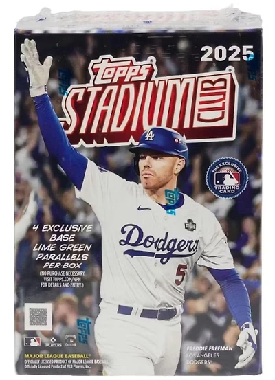 2025 Topps Stadium Club Baseball 8-Pack Blaster Box