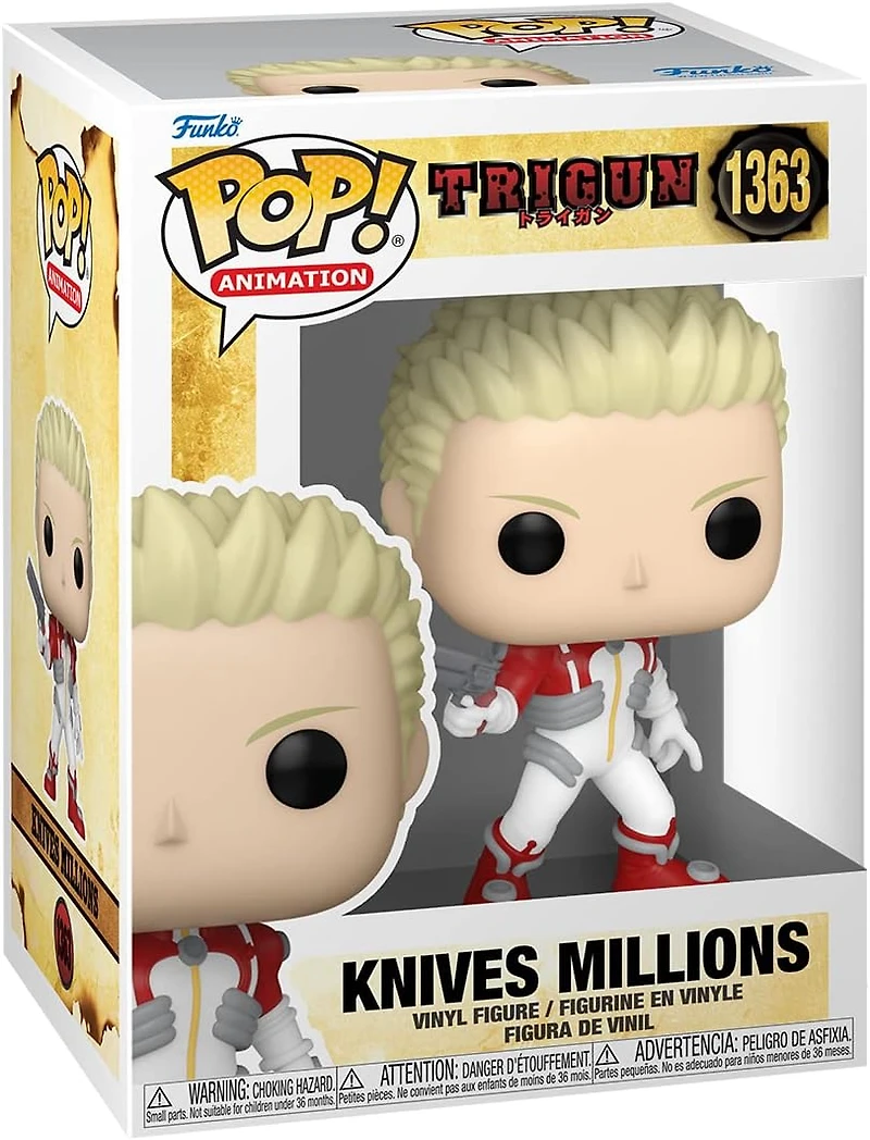 Trigun Knives Millions Funko Pop! Vinyl Figure #1363