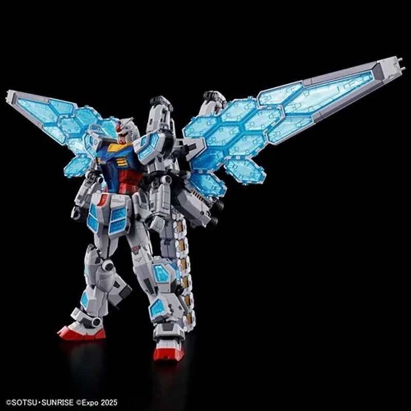 Gundam: Next Universal Century RX-78F00/E Gundam EX-001 G.L.R.S.S. Feather Unit Entry Grade 1:144 Scale Model Kit