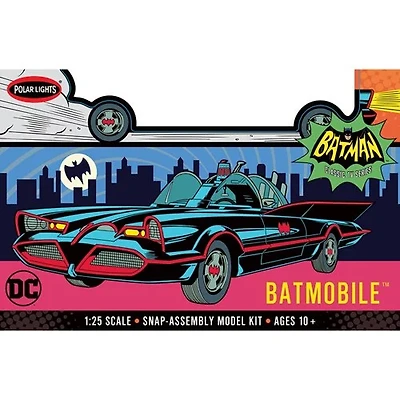 Batman Classic TV Series 1966 Batmobile Snap-Assembly 1:25 Scale Model Kit