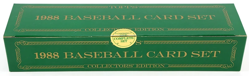 1988 Topps Tiffany Baseball Complete Set Factory Sealed Limited In Original Box