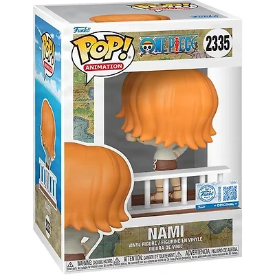 One Piece Straw Hat Pirates Nami Funko Pop! Vinyl Figure #2335 - Entertainment Earth Exclusive