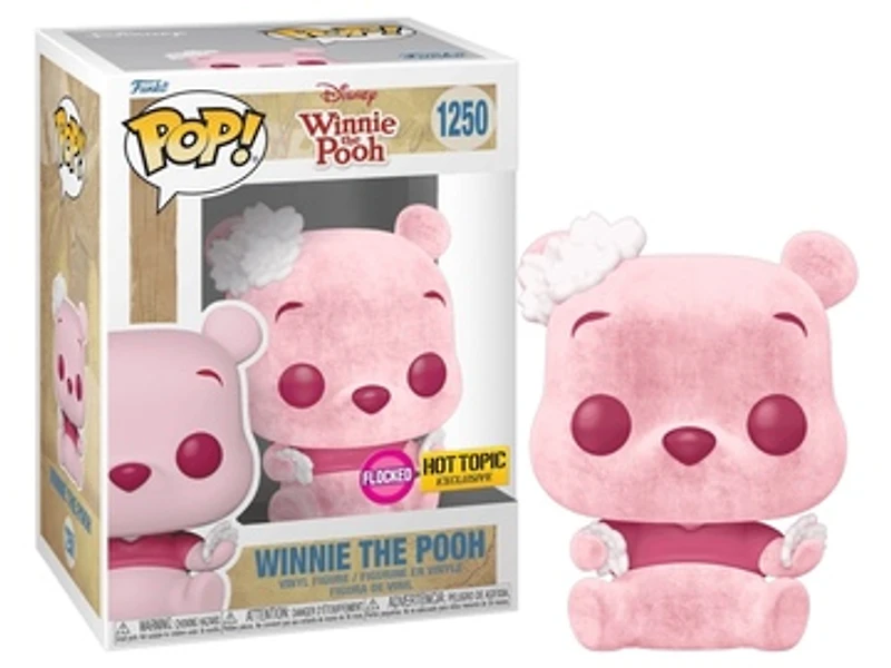 Winnie The Pooh Flocked