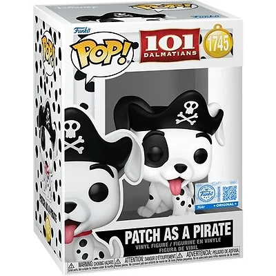 101 Dalmatians Patch as a Pirate Funko Pop! Vinyl Figure #1745 - Specialty