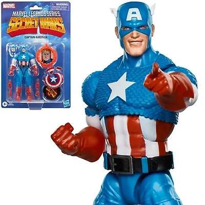 Secret Wars Marvel Legends Captain America 6-Inch Action Figure