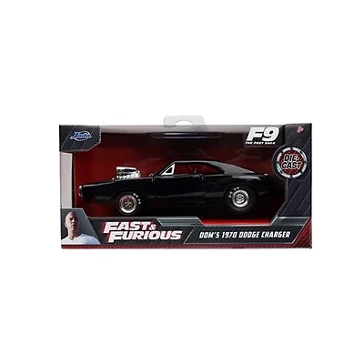 Fast and the Furious 9 Dom's 1970 Dodge Charger 1:32 Scale Die-Cast Metal Vehicle