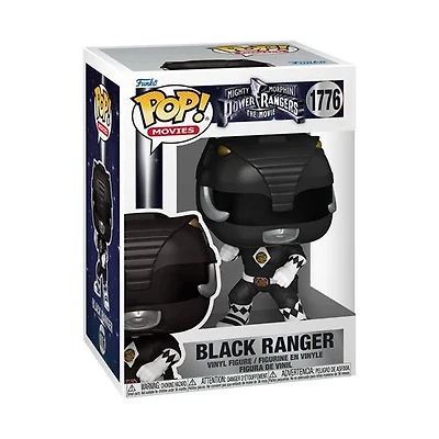 Mighty Morphin Power Rangers: The Movie Black Ranger Funko Pop! Vinyl Figure #1776