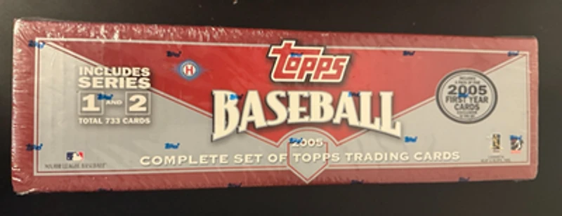 2005 Topps Baseball Complete Factory Sealed Set