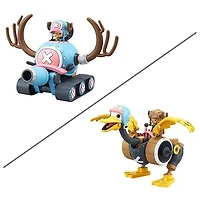 One Piece Chopper Tank Robot 1 and Chopper Wing Robot 2 Model Kit